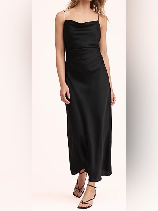 LOFT Dresses & Skirts - NWOT New Loft Lately Satin Bias Cowl Neck Gown